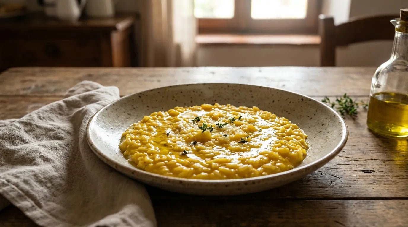 Risotto Reis perfekt zubereiten mit Olivenöl – Schritt-für-Schritt-Guide - OLIPASO