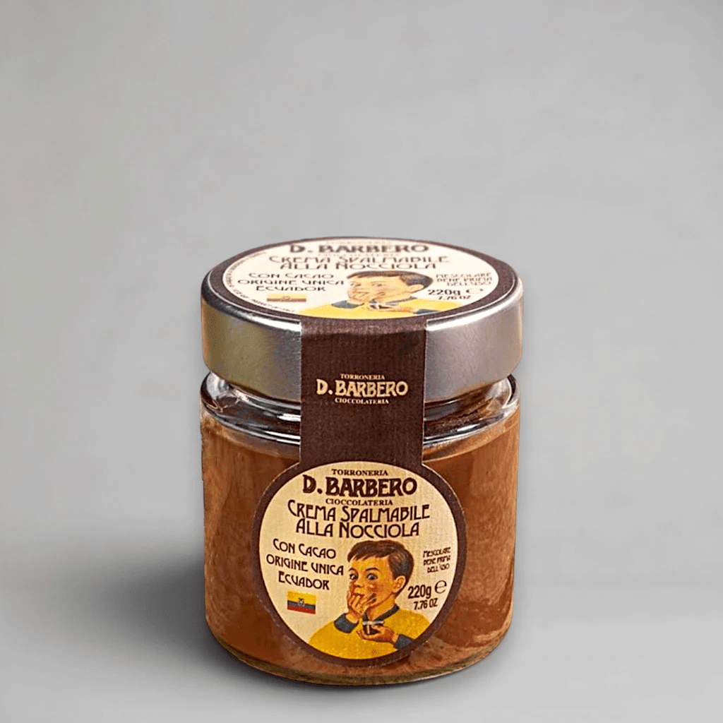 Barbero Crema spalmabile alla Nocciola - Haselnusscreme mit 50 % Piemonteser Haselnüssen - OLIPASO - Süsses