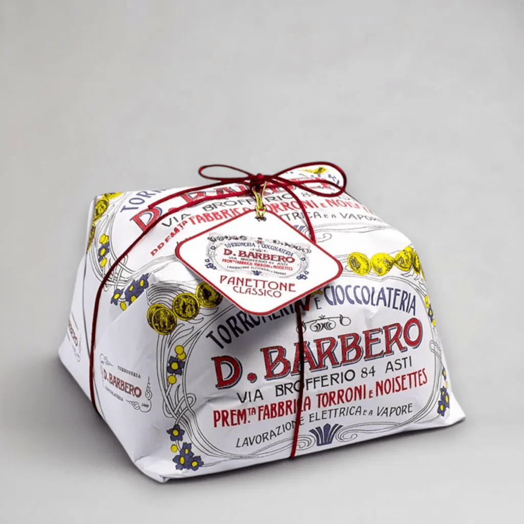 Barbero Panettone Classico 750 g – handwerklicher Panettone mit Sauerteig, kalabrischer Orange und Sultaninen - OLIPASO - Süsses