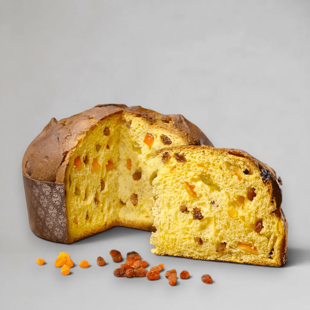 Barbero Panettone Classico 750 g – handwerklicher Panettone mit Sauerteig, kalabrischer Orange und Sultaninen - OLIPASO - Süsses