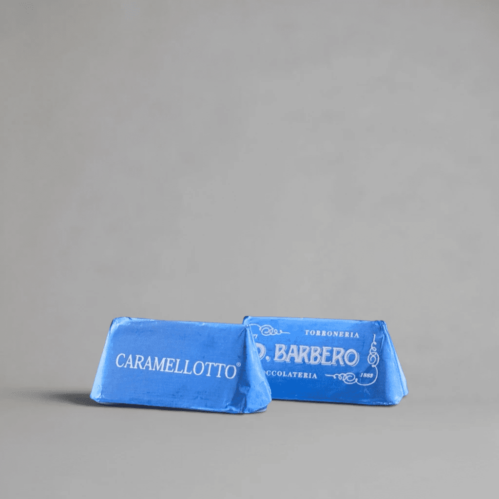 Barbero Caramellotti 200 g – Giandujotti mit gesalzenem Karamell und Haselnuss - OLIPASO - Süsses