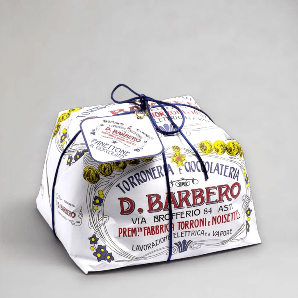 Barbero Panettone al Cioccolato 750 g – handwerklicher Panettone mit Zartbitterschokolade und mildem Sauerteig - OLIPASO - Süsses