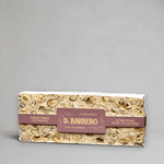Barbero Torrone friabile con Mandorle 200 g – knuspriger Mandel-Nougat-Riegel aus Asti