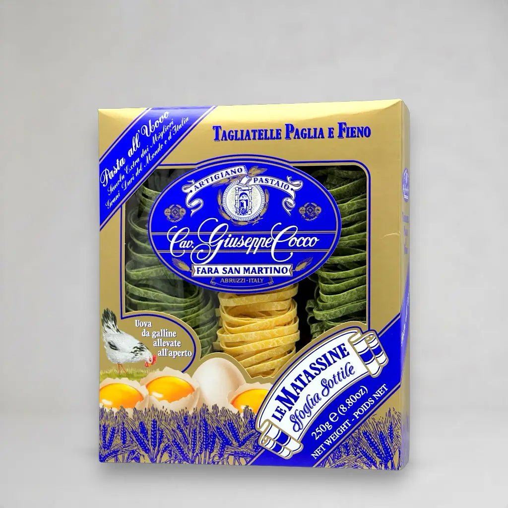 Tagliatelle Paglia e Fieno Nr. 17 Matassine all'Uovo 250g - OLIPASO - Pasta