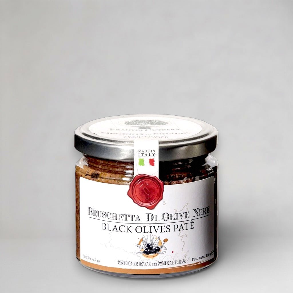 Bruschetta di Olive Nere - schwarze Olivencreme - OLIPASO - Antipasti