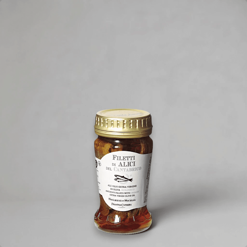 Filetti di Alici Cantabrico - Sardellenfilets in Bio-Olivenöl - OLIPASO - Fischkonserven