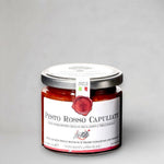 Pesto Rosso Capuliatu - mit getrockneten Tomaten und Petersilie - OLIPASO - Pesto & Crema
