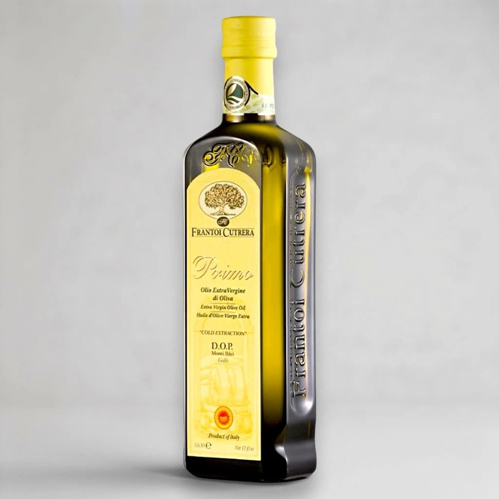 Flaschenansicht-Frantoi-Cutrera-Primo-Olivenöl-Sizilien-Italien