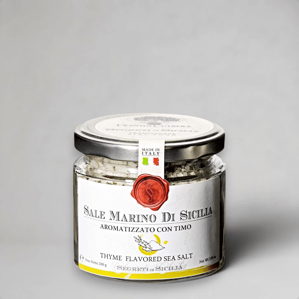 Frantoi Cutrera Sale al Timo Glas