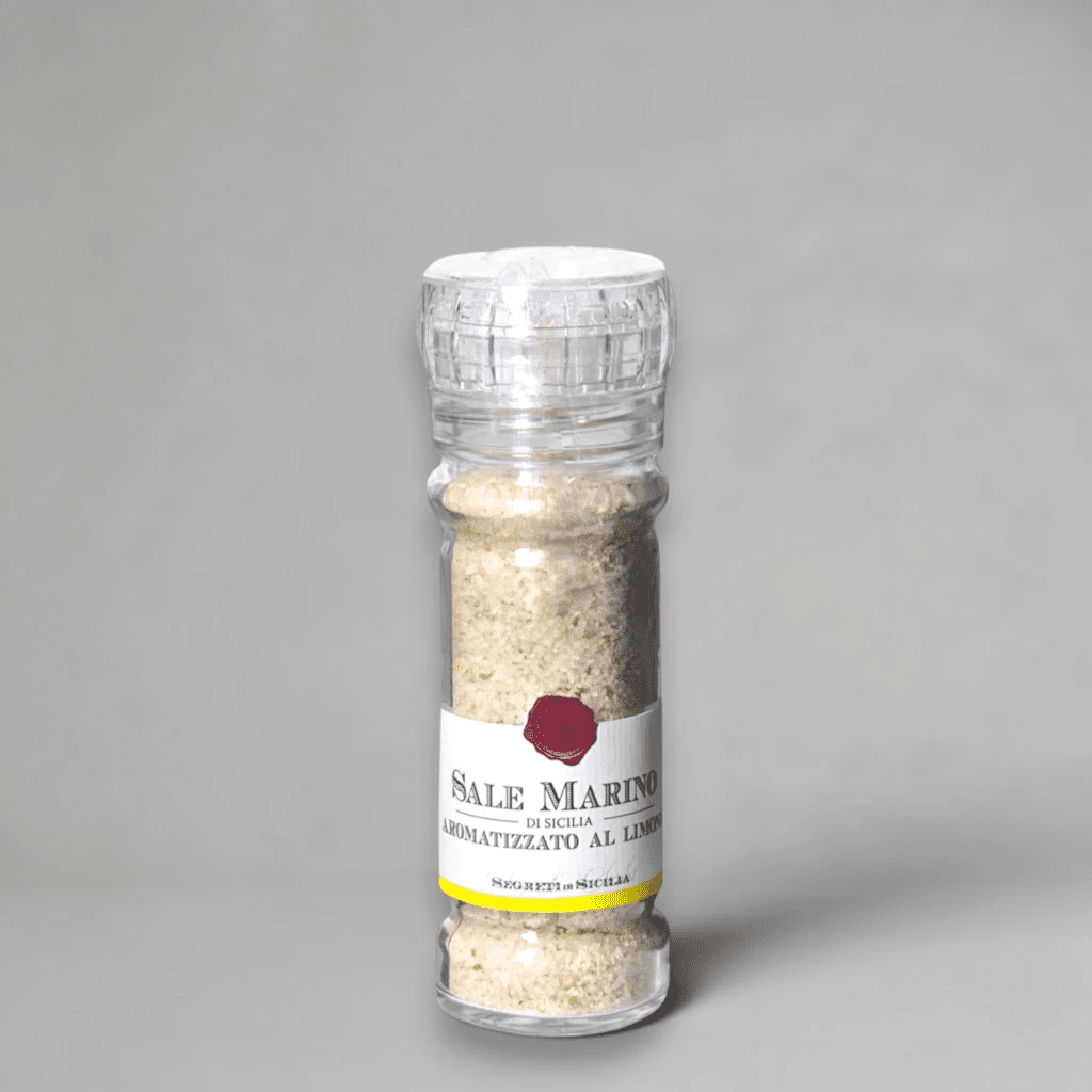 Mühle Sale al Limone von Frantoi Cutrera mit Mahlwerk, 100 g