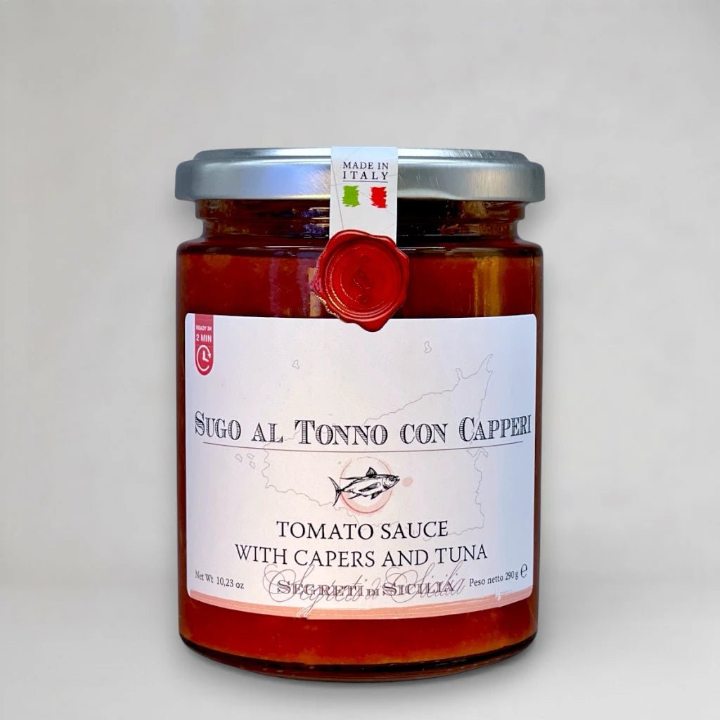 Sugo all Tonno con Capperi - Tomatensoße mit Thunfisch und Kapern - OLIPASO - Sugo