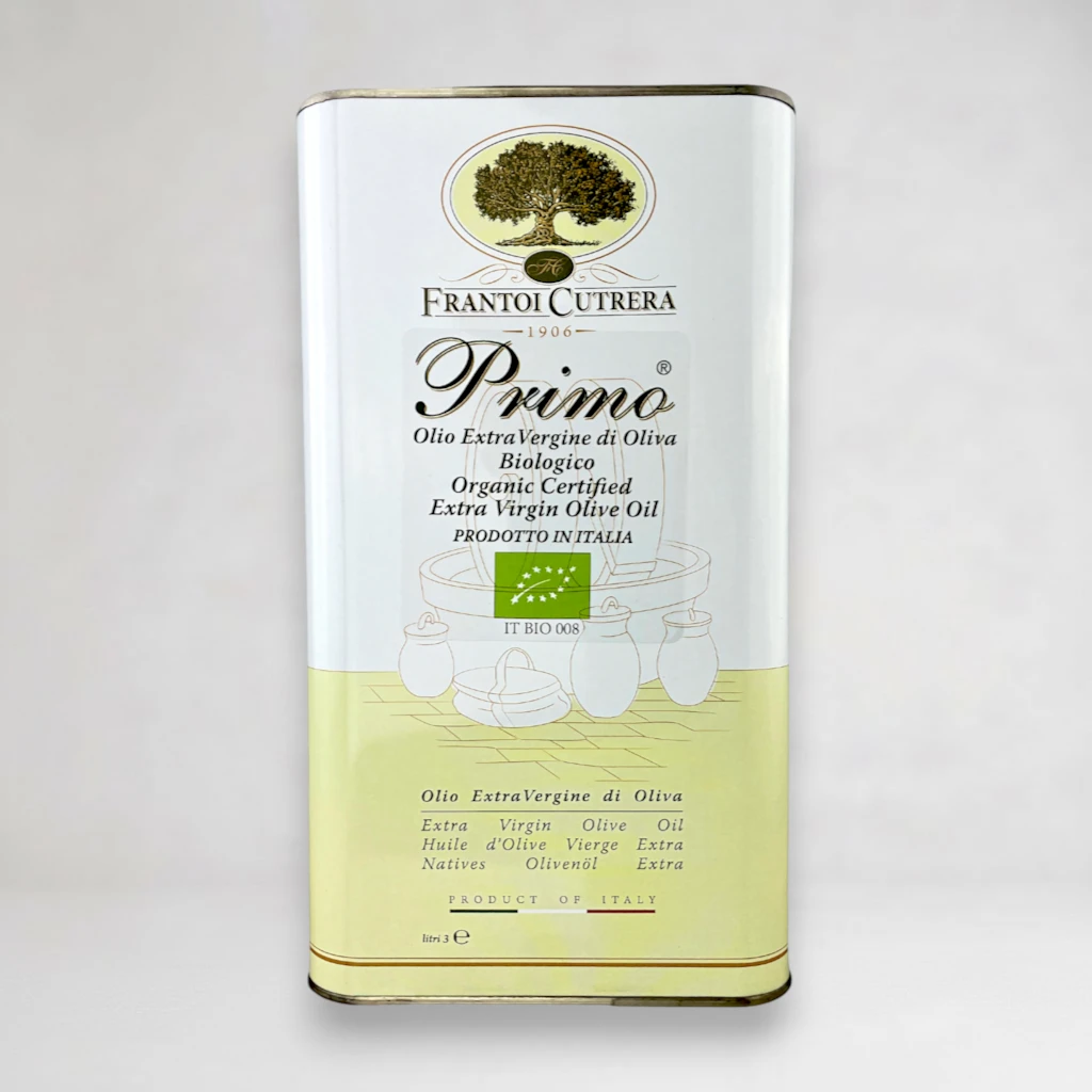 3-Liter-Kanister "Primo BIO" Olivenöl Olio Extra Vergine di Oliva DOP Monte Iblei 2025 - OLIPASO - Olivenöl