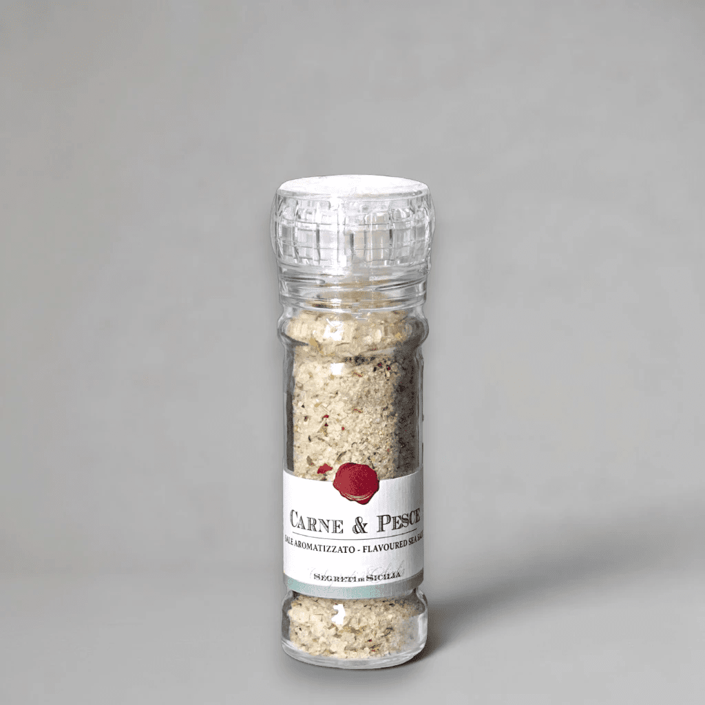 Mühle Sale Carne & Pesce von Frantoi Cutrera mit Mahlwerk, 100 g