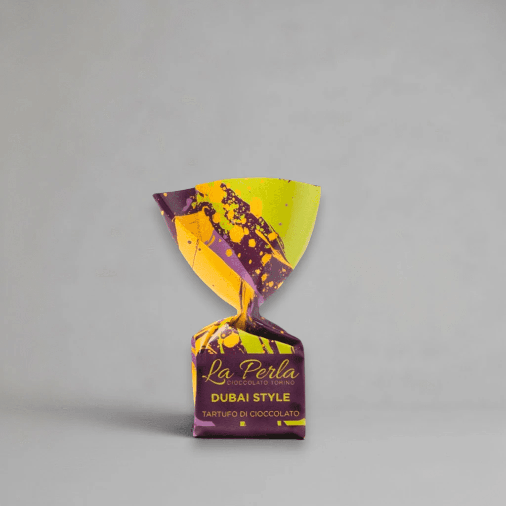 Einzeln gewickelter Tartufo Dubai Style von La Perla di Torino