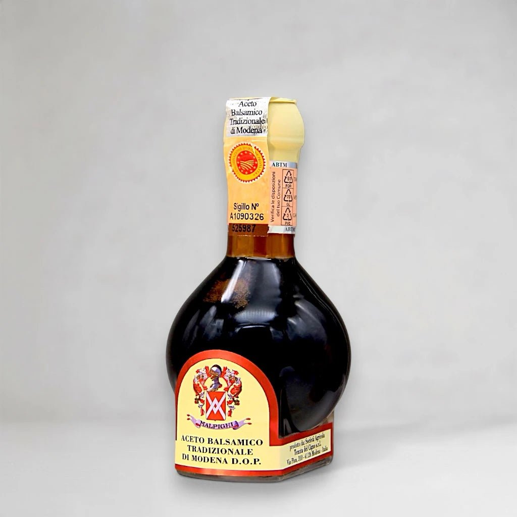 Malpighi Affinato Aceto Balsamico Traditionale di Modena DOP - OLIPASO - Essig