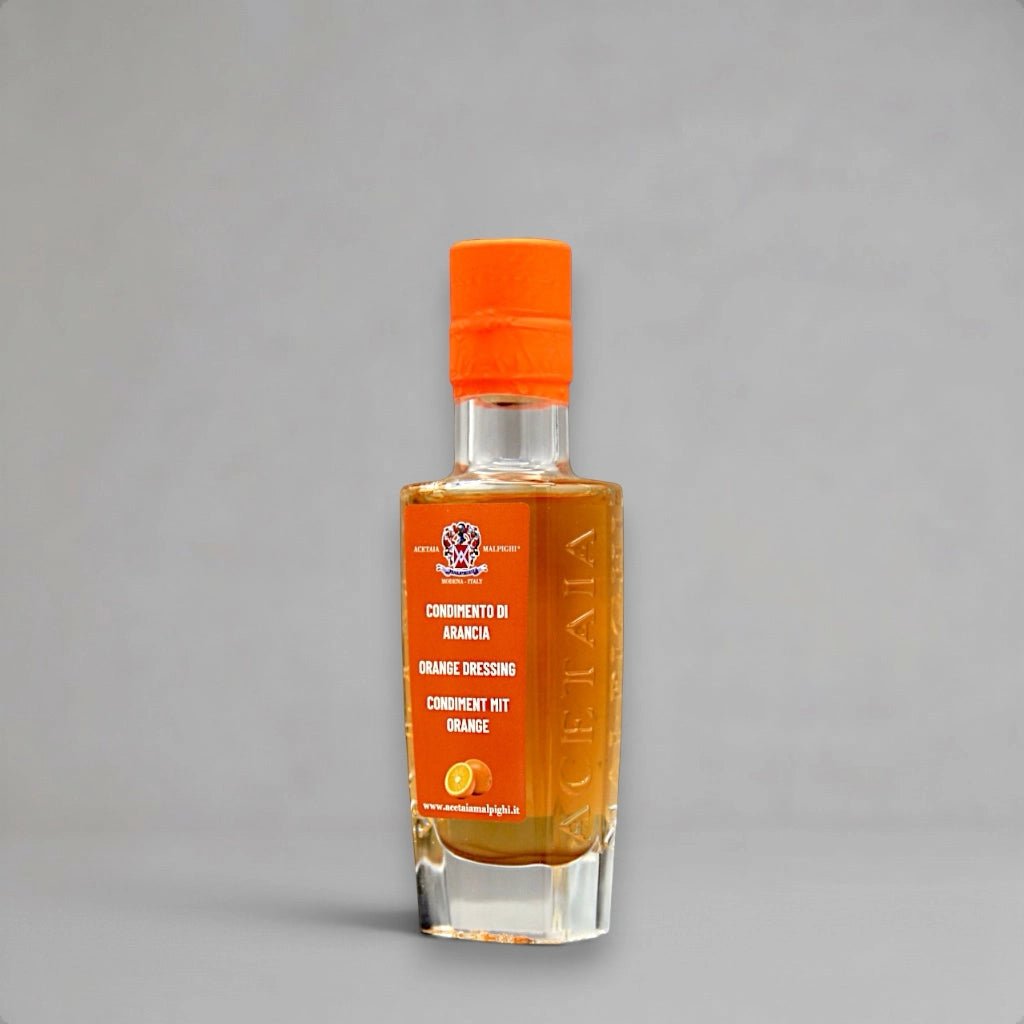 Malpighi Condimento di Arancia - Dressing mit Orange - OLIPASO - Essig