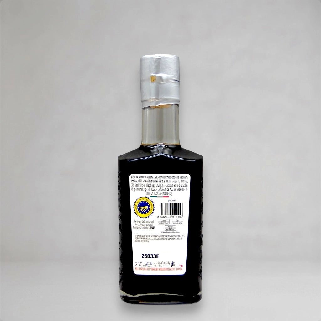 Malpighi Platinum Aceto Balsamico di Modena IGP - OLIPASO - Essig