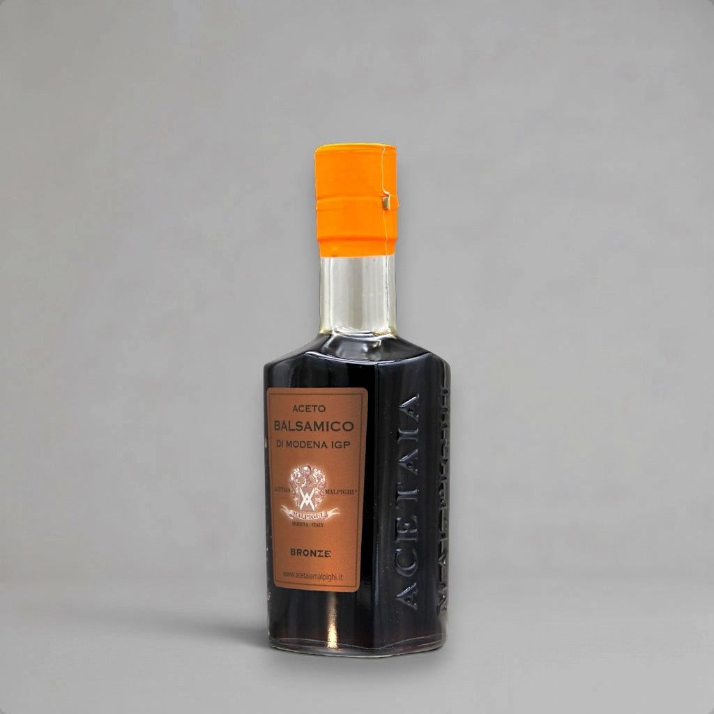 Malpighi Bronze Aceto Balsamico di Modena IGP 4 Jahre - OLIPASO - Essig