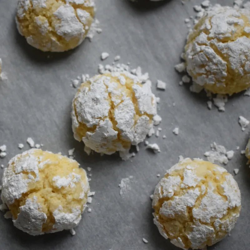 Masoni Amaretti Morbidi alle Mandorle – 45 % Mandeln, 120 g Geschenkbox - OLIPASO - Süsses