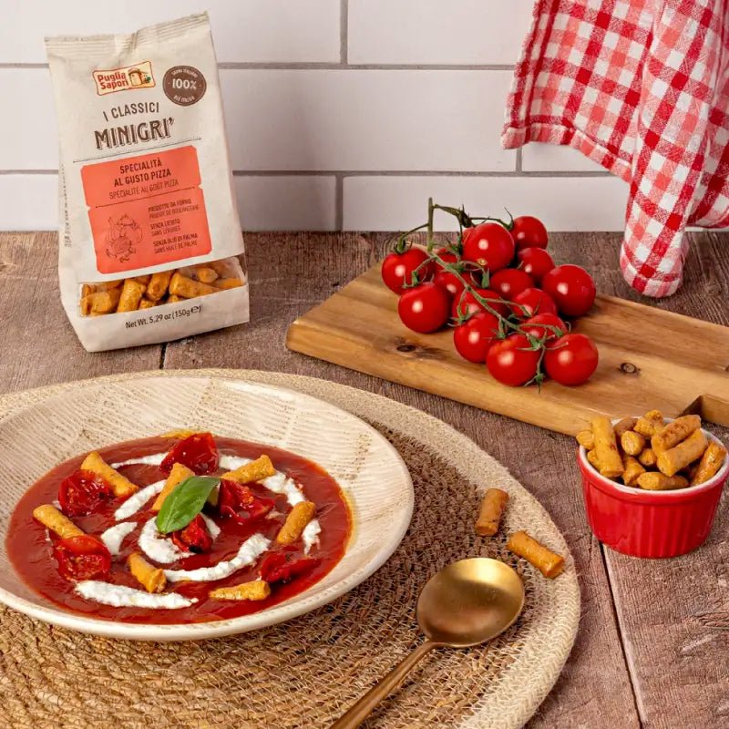 Minigri Minigrissini mit Pizzageschmack - OLIPASO - Herzhaftes & Knabbereien