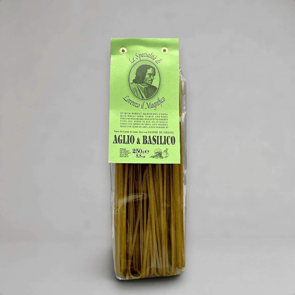 Lorenzo il Magnifico - Linguine mit Knoblauch & Basilikum - OLIPASO - Pasta