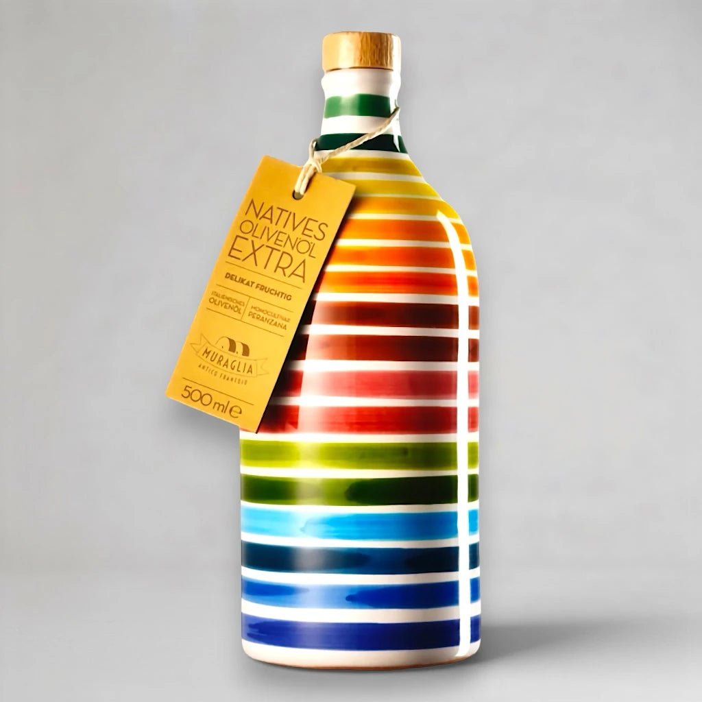 Frantoio Muraglia Regenbogen - Olivenöl Extra Vergine medium fruchtig 2025 - OLIPASO - Olivenöl
