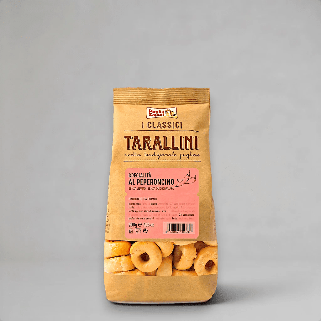 Tarallini al Peperoncino - mit Chili - OLIPASO - Herzhaftes & Knabbereien