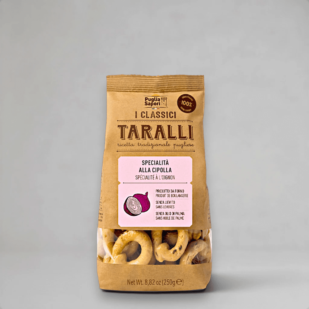 Taralli alla Cipolla - mit Zwiebel - OLIPASO - Herzhaftes & Knabbereien