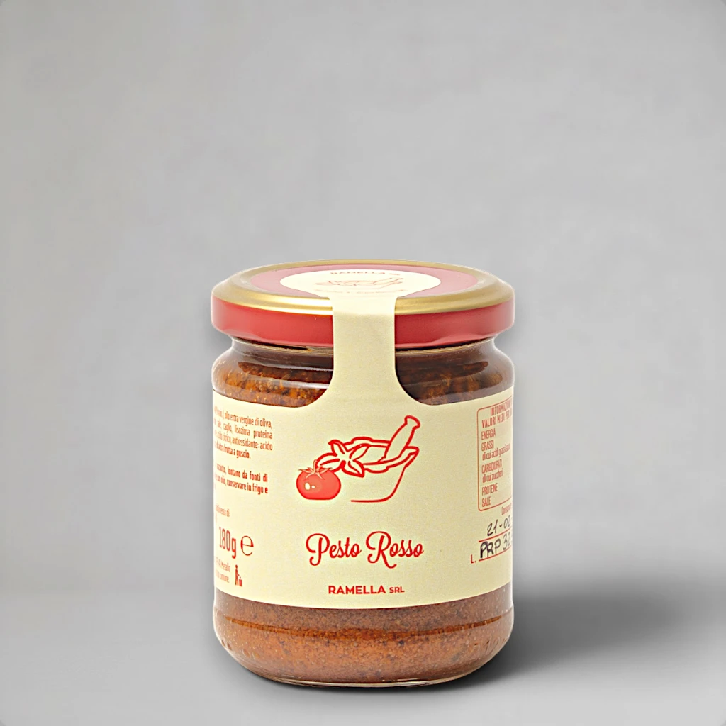 Glas Ramella Pesto Rosso - OLIPASO