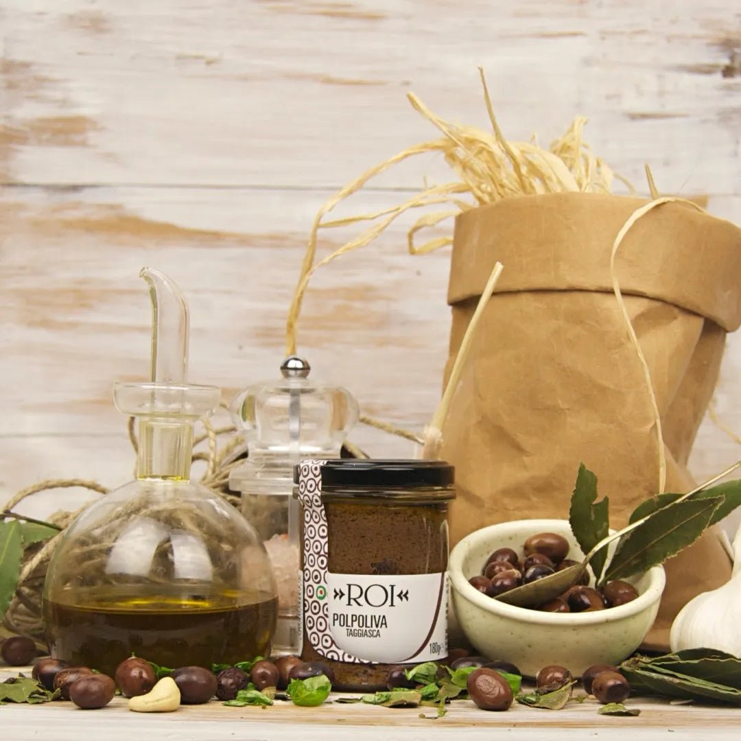 Roi Polpoliva – Olivencreme aus Taggiasca-Oliven 180 g - OLIPASO - Antipasti