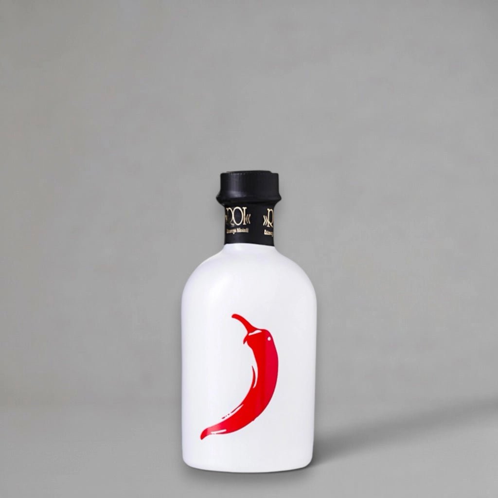 Roi Olio al Peperoncino Chiliöl 250 ml Flasche aus Badalucco, Ligurien