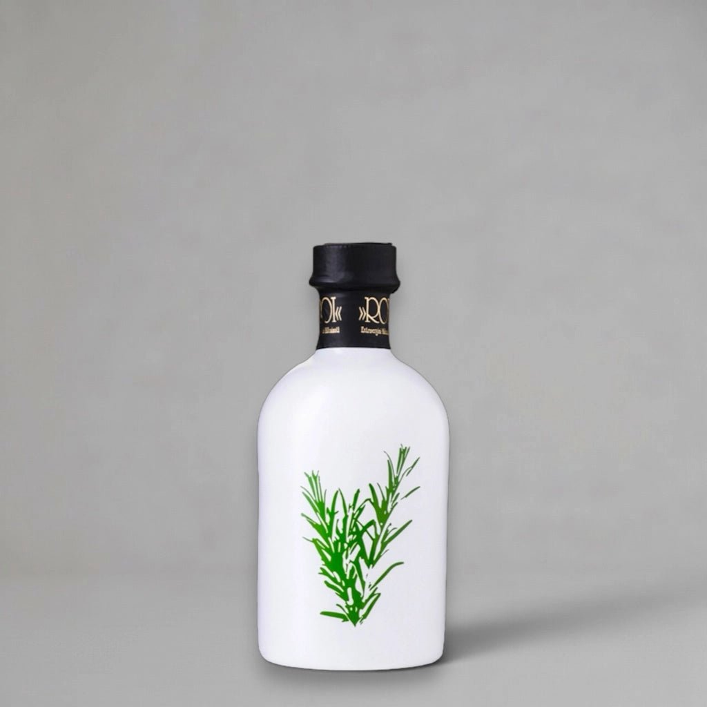 Roi Olio al Rosmarino Rosmarinöl 250 ml Flasche aus Badalucco, Ligurien