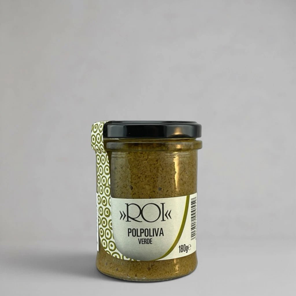 Roi Polpoliva Verde Creme aus grünen Oliven 180 g Glas