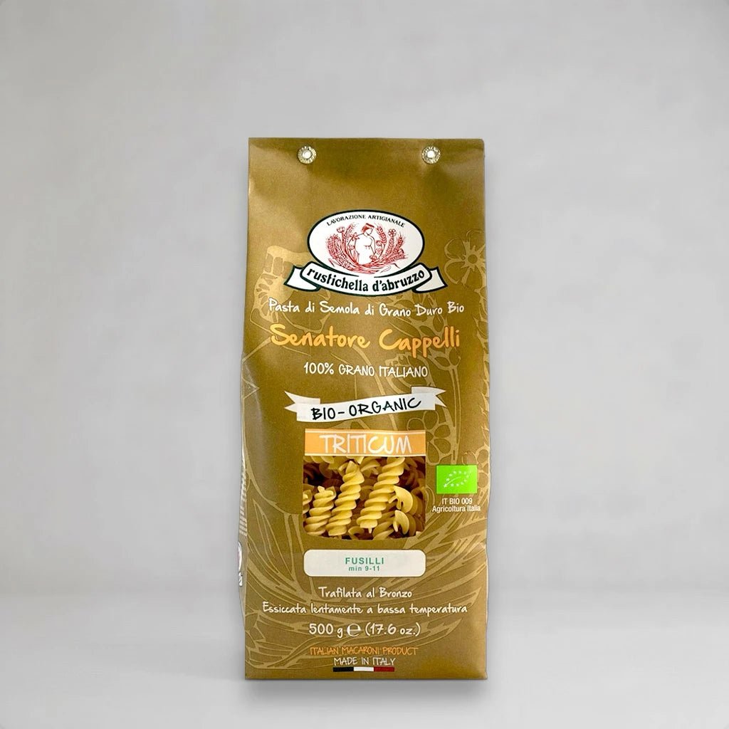 Senatore Cappelli Bio Fusilli Rustichella 500g - OLIPASO - Pasta