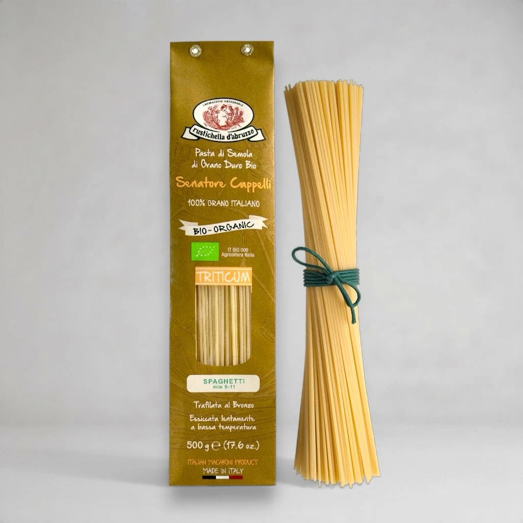 Senatore Cappelli Bio Spaghetti Rustichella 500g - OLIPASO - Pasta