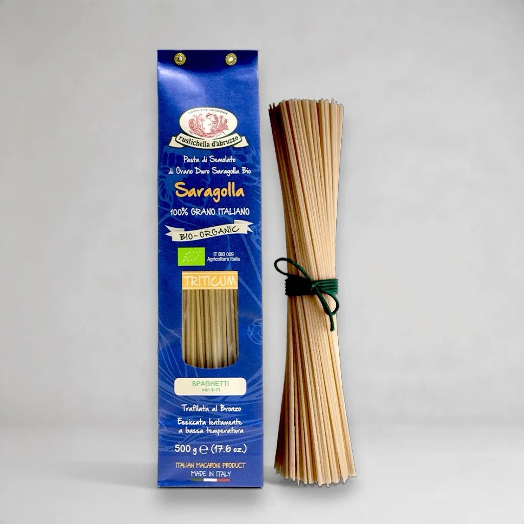Saragolla Bio Spaghetti Rustichella 500g - OLIPASO - Pasta