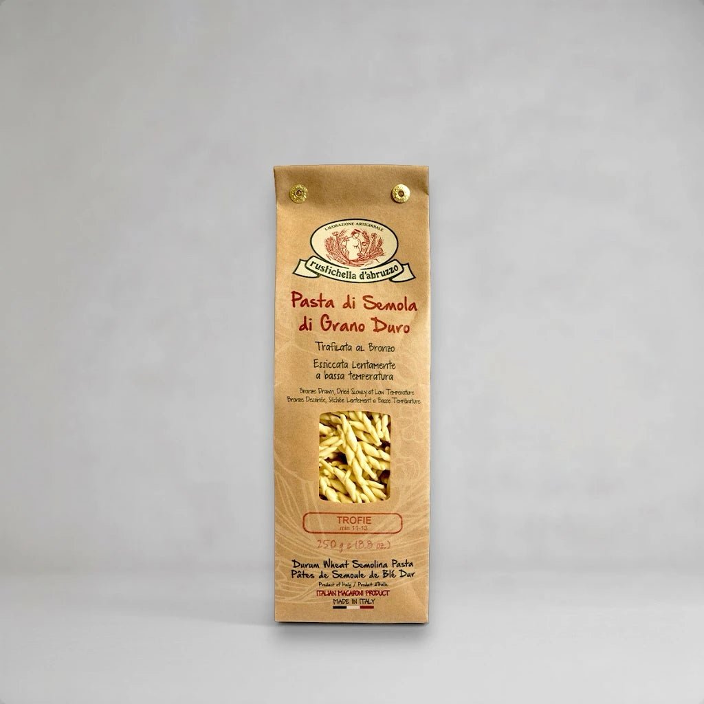 Trofie Rustichella 250g - OLIPASO - Pasta