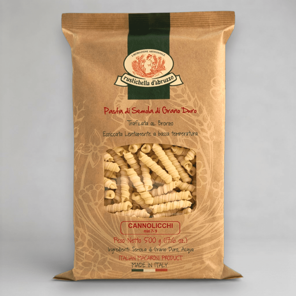 Packung Cannolicchi Pasta von Rustichella d'Abruzzo aus Italien