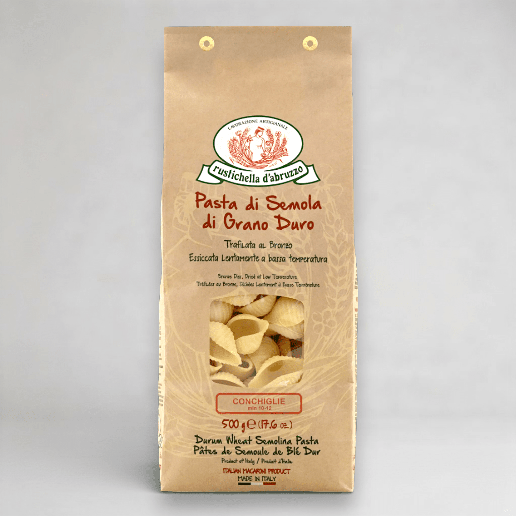 Packung Conchiglie Pasta von Rustichella d'Abruzzo aus Italien