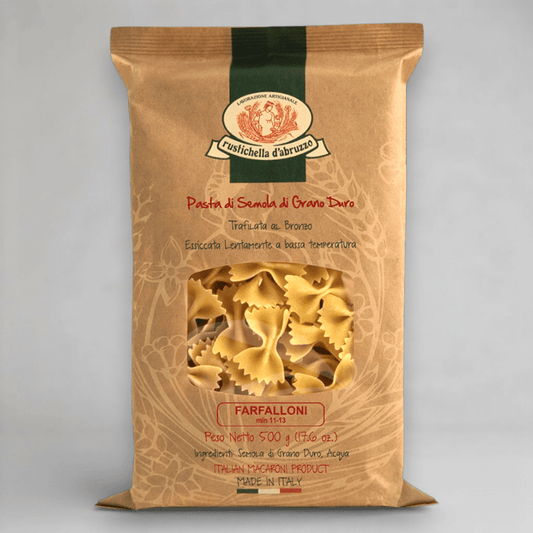 Packung Farfalloni Pasta von Rustichella d'Abruzzo aus Italien