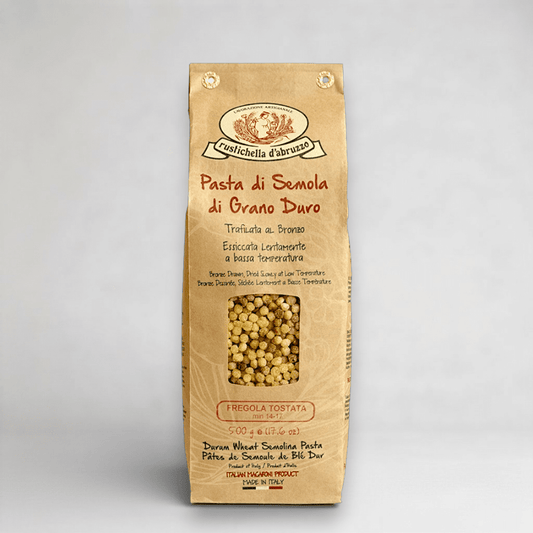Fregola Sarda Tostata Pasta Rustichella 500g - OLIPASO - Pasta