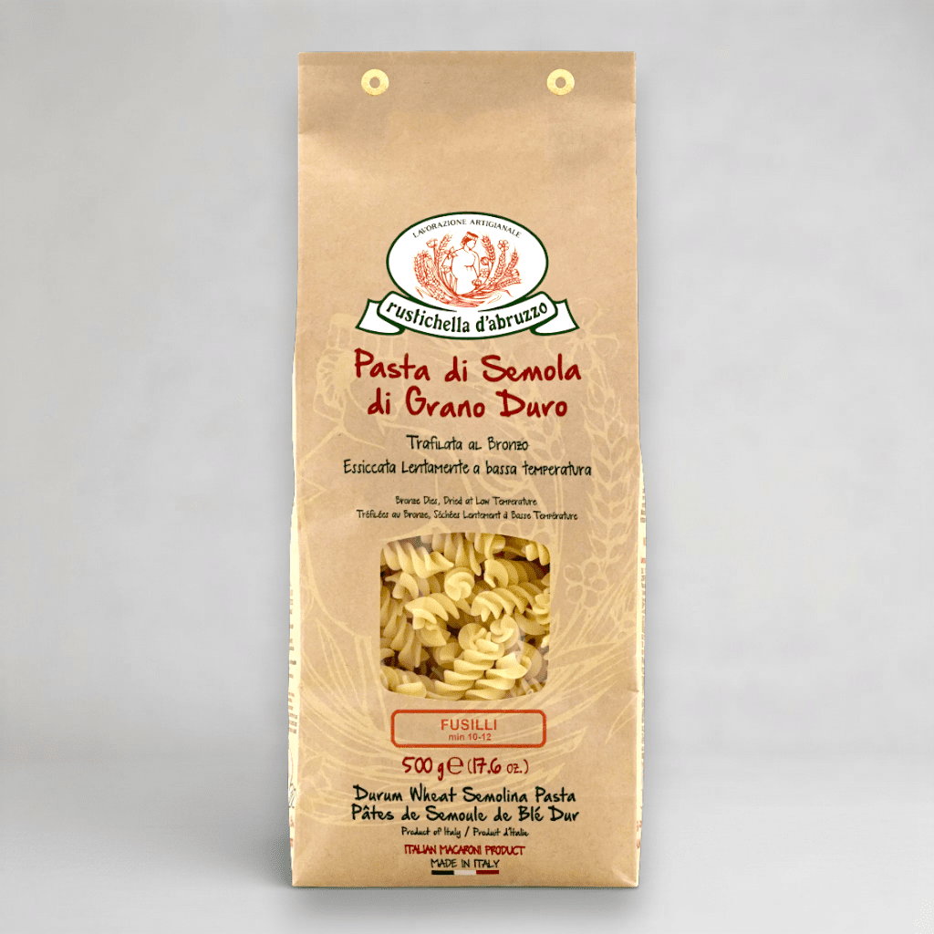 Packung Fusilli Pasta von Rustichella d'Abruzzo aus Italien