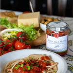 Sugo alle Olive von Frantoi Cutrera, angerichtet