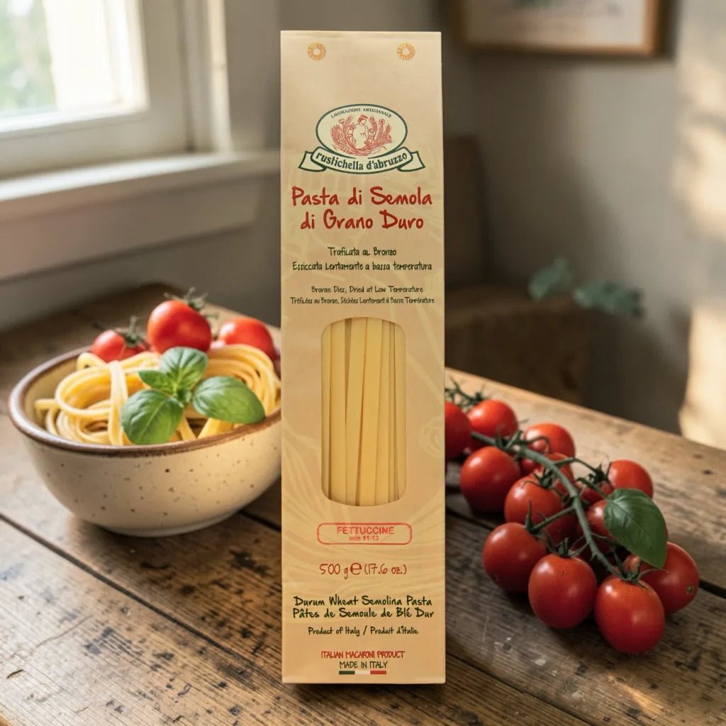 Fettuccine Pasta Rustichella 500g - OLIPASO - Pasta