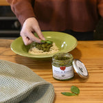 Pesto Basilico di Siciliana - mit Basilikum, Mandeln und Pistazien - OLIPASO - Pesto & Crema