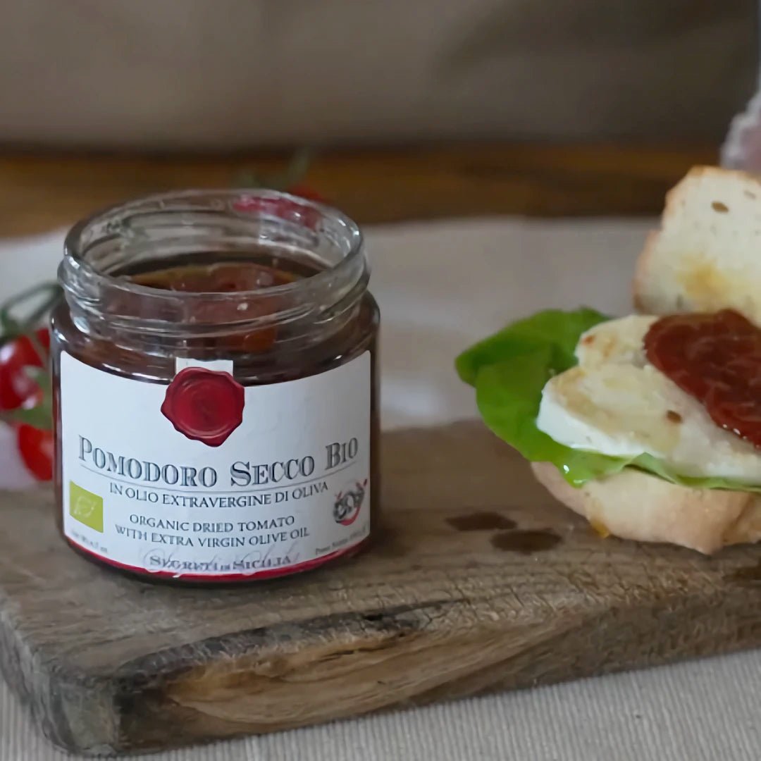 Pomodoro Secco biologico - Bio - Tomaten in Olivenöl - OLIPASO - Antipasti
