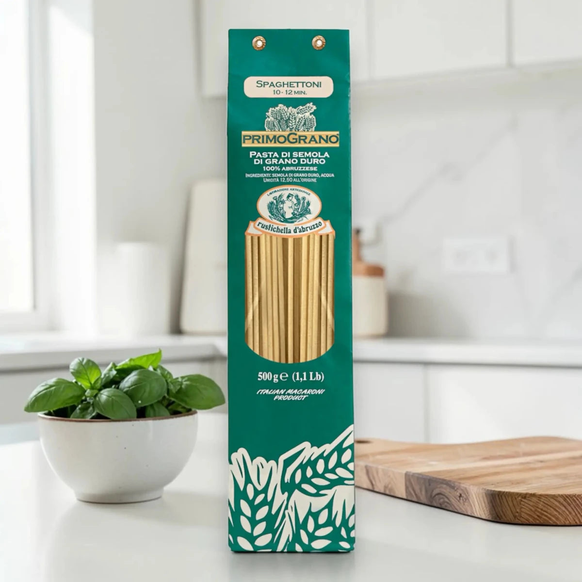 Primograno Spaghettoni Rustichella 500g - OLIPASO - Pasta