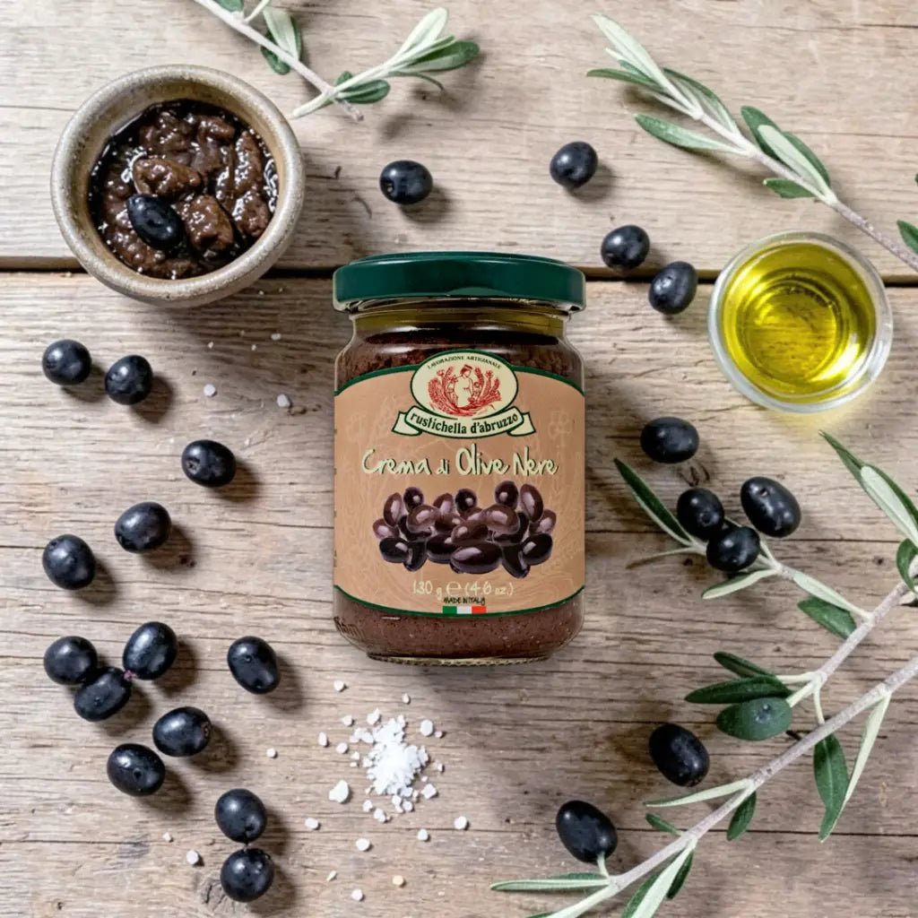 Crema di Olive Nere - schwarze Olivencreme - OLIPASO - Antipasti