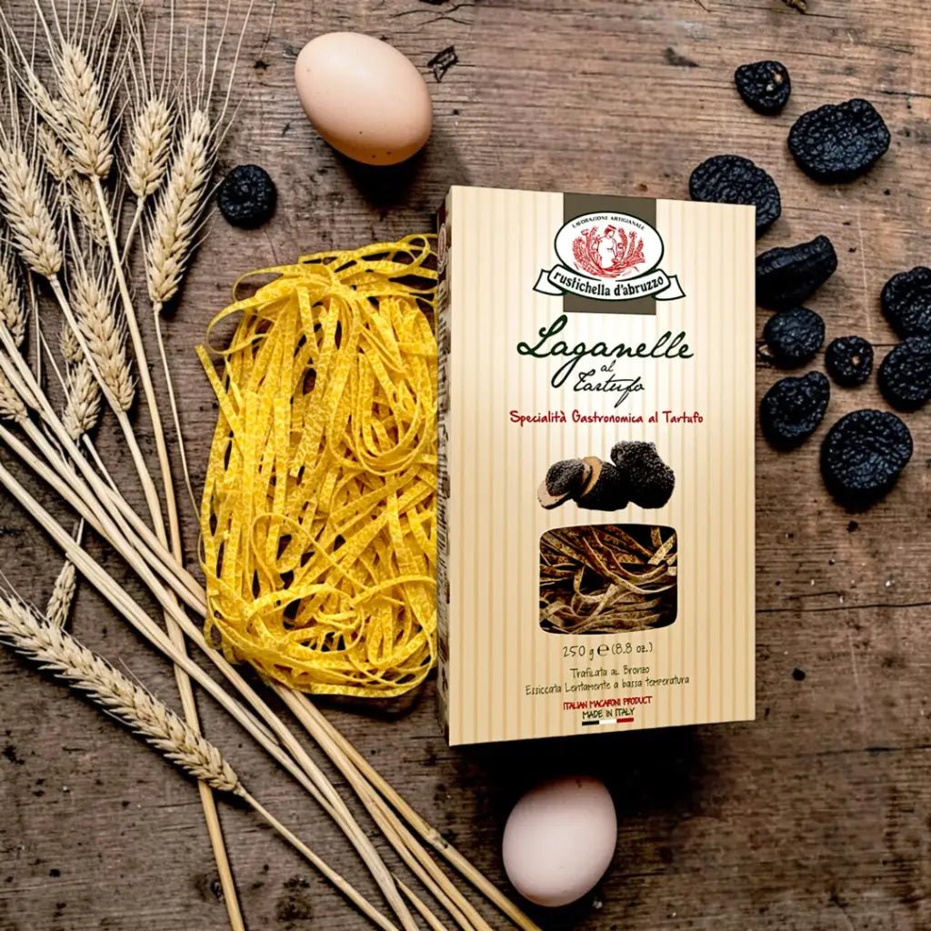 Laganelle al Tartufo - Rustichella Eiernudeln mit Trüffel 250g - OLIPASO - Pasta