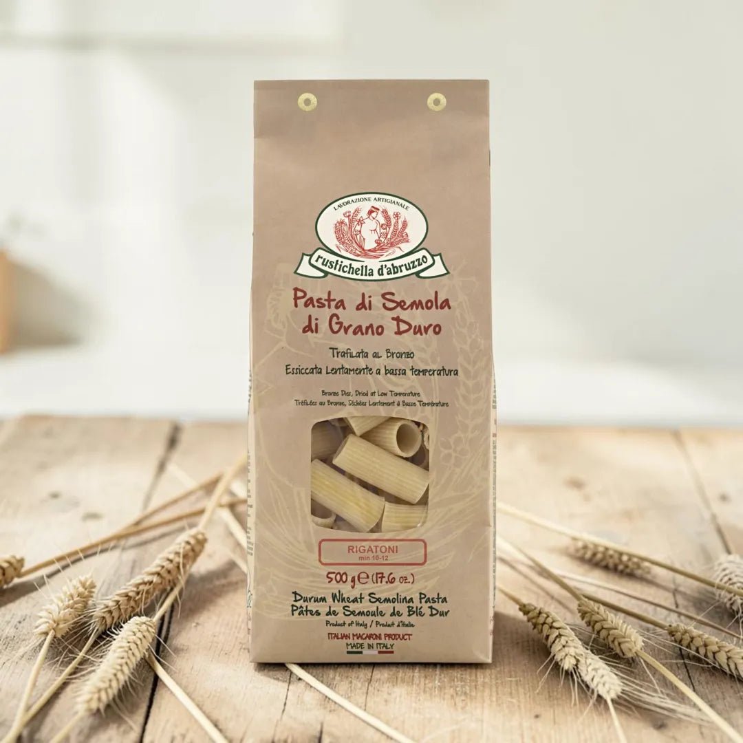 Rigatoni Rustichella 500g - OLIPASO - Pasta
